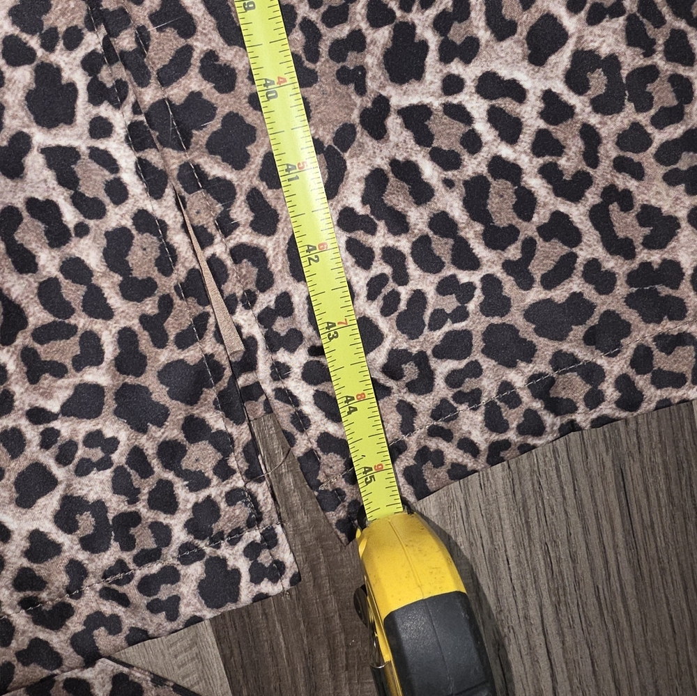 Cato Leopard Print Trench Coat - Picture 6 of 10